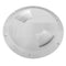 Sea-Dog Textured Quarter Turn Deck Plate - White - 5" [336152-1] - Mealey Marine