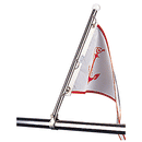 Sea-Dog Stainless Steel Pulpit Flagpole [328115-1] - Mealey Marine