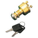 Sea-Dog Brass 3-Position Key Ignition Switch [420350-1] - Mealey Marine