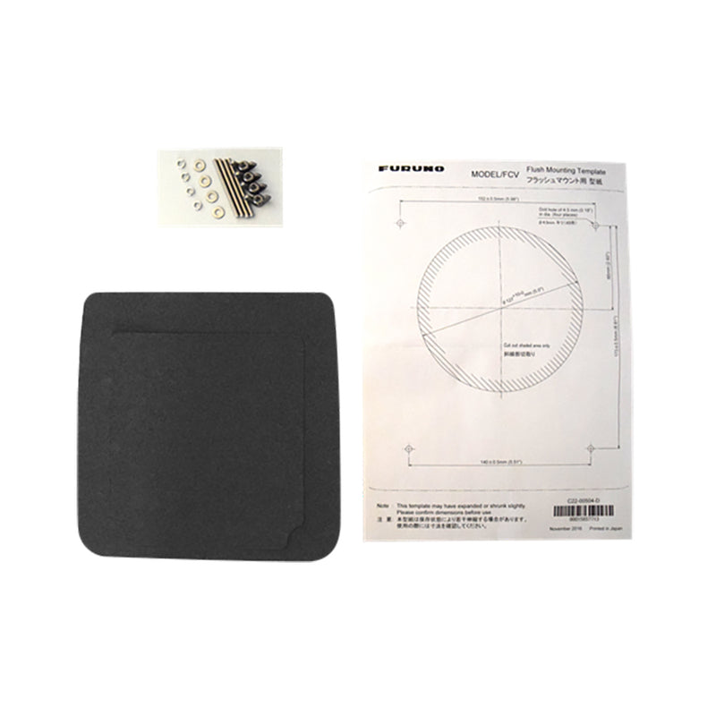 Furuno Flush Mount Kit f/1815 Radar [001-464-280-00] - Mealey Marine