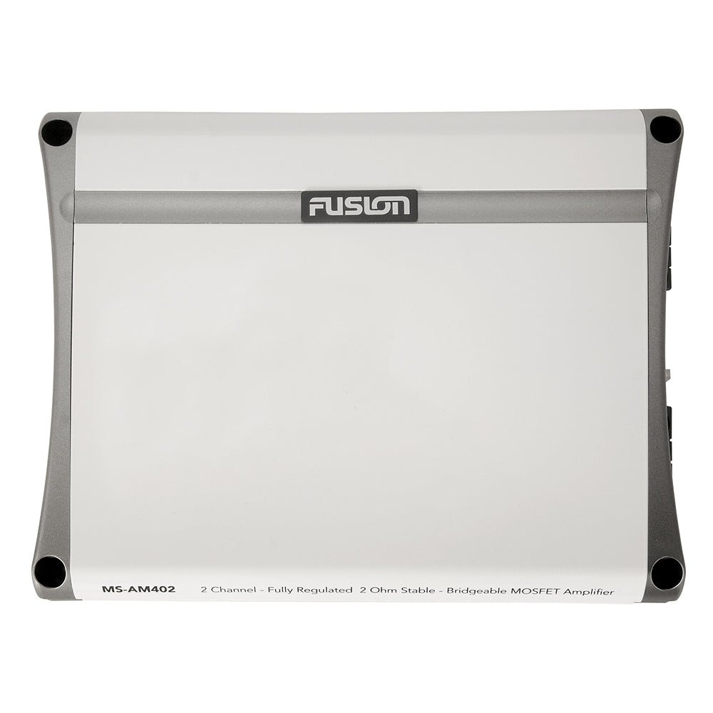 FUSION MS-AM402 2 Channel Marine Amplifier - 400W [010-01499-00] - Mealey Marine