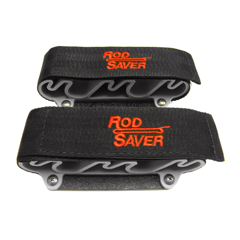 Rod Saver Portable Side Mount w/Dual Lock 4 Rod Holder [SMP4] - Mealey Marine