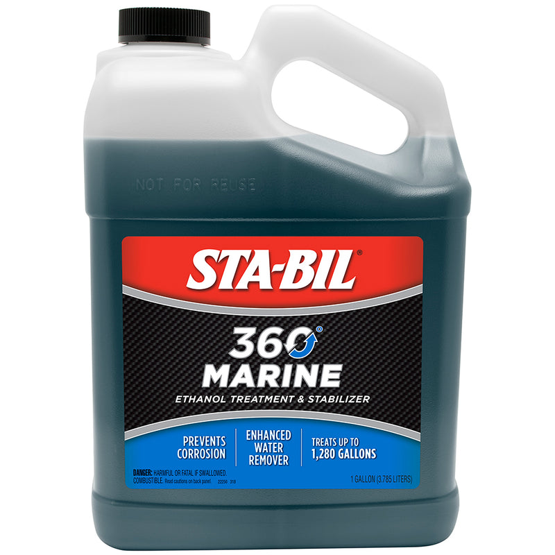 STA-BIL 360 Marine - 1 Gallon *Case of 4* [22250CASE] - Mealey Marine