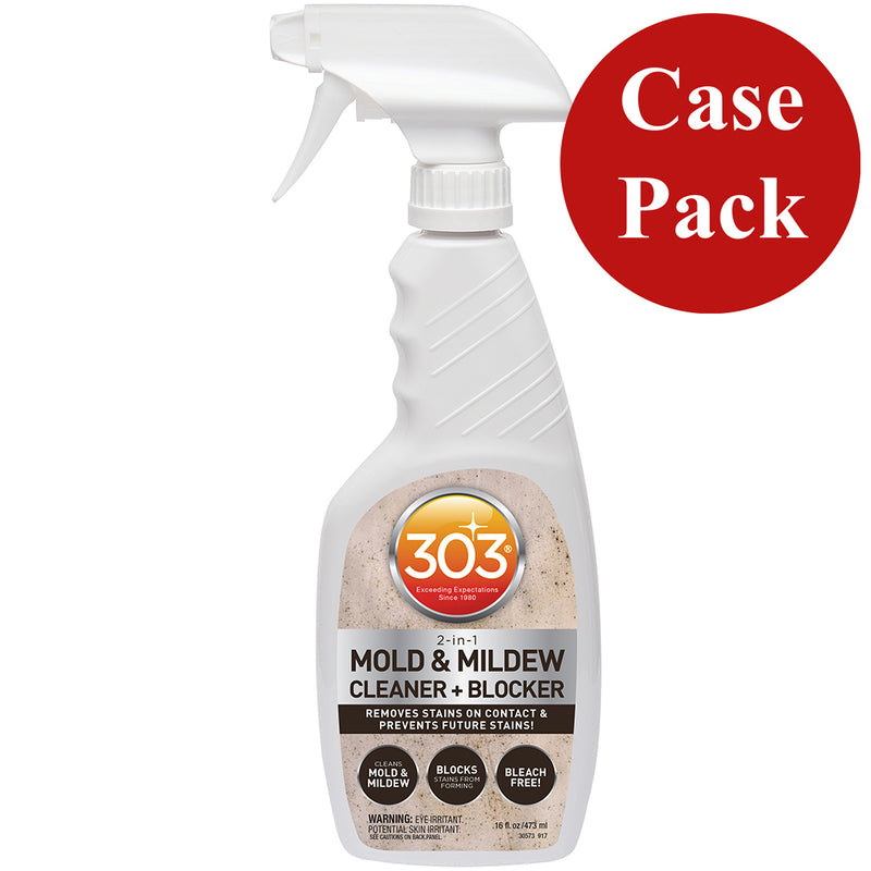 303 Mold  Mildew Cleaner  Blocker with Trigger Sprayer - 16oz *Case of 6* [30573CASE] - Mealey Marine