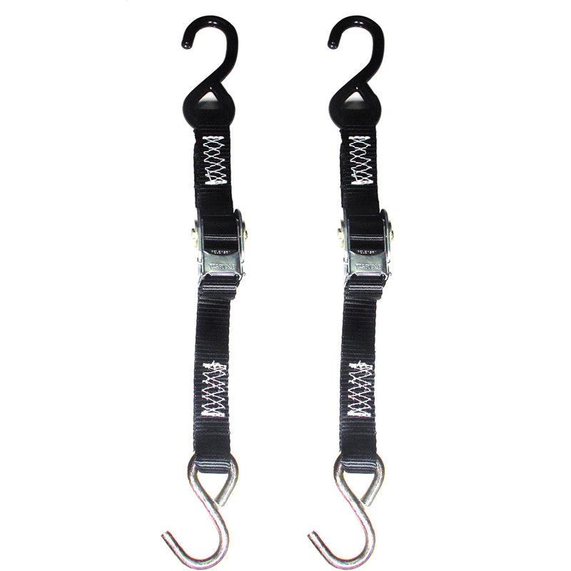 Rod Saver Quick Tite Trailer Tie-Down - 1" x 4 - Pair [1QT4] - Mealey Marine