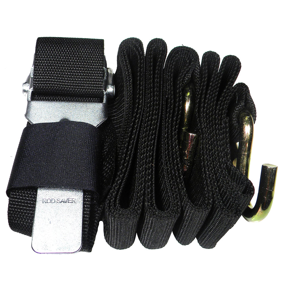 Rod Saver Paddle Buckle Gunwale Tie-Down - 2" x 16 [PBGW16] - Mealey Marine