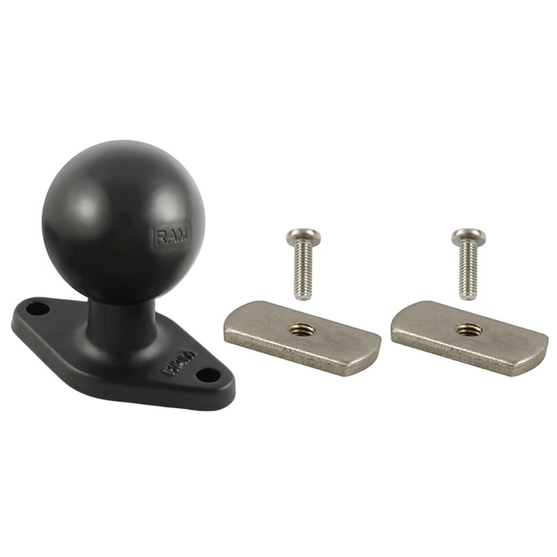 RAM Mount Universal Wheelchair Ball Base [RAM-238-WCT] - Mealey Marine