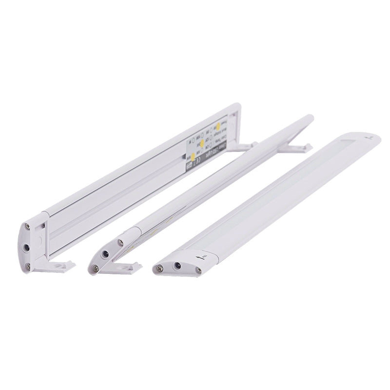 Lunasea LED Light Bar - Built-In Dimmer, Adjustable Linear Angle, 12" Length, 24VDC - Warm White [LLB-32KW-11-00] - Mealey Marine