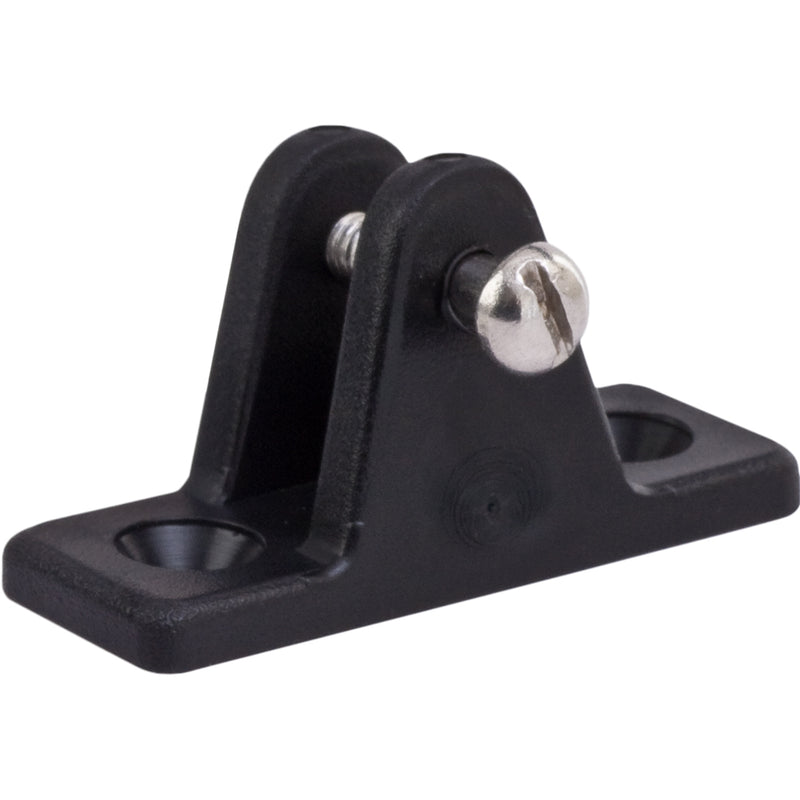 Sea-Dog Nylon Angled Deck Hinge - Black [273230-1] - Mealey Marine