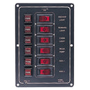 Sea-Dog Aluminum Switch Panel Vertical - 6 Switch [422110-1] - Mealey Marine