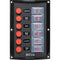 Sea-Dog Splash Guard Switch Panel Vertical - 6 Switch [424116-1] - Mealey Marine