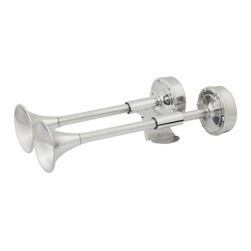 Marinco 12V Compact Dual Trumpet Electric Horn [10011] - Mealey Marine