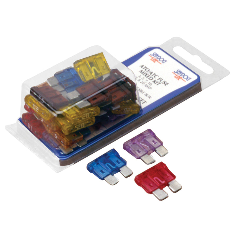 Sea-Dog ATO Style Mixed Fuse Kit [445190-1] - Mealey Marine