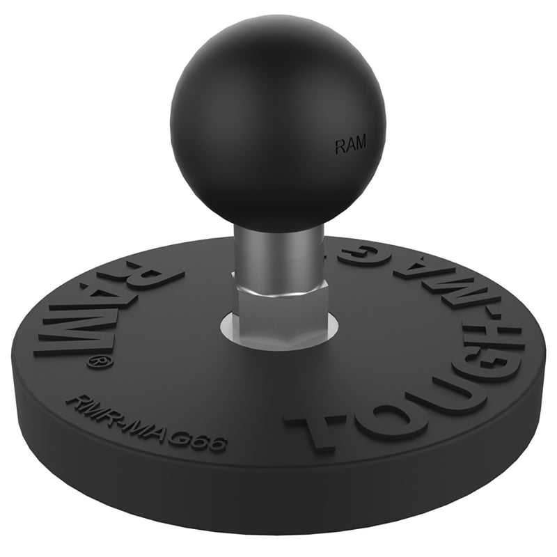 RAM Mount RAM Tough-Mag 66MM Diameter Ball Base [RAM-B-MAG66U] - Mealey Marine