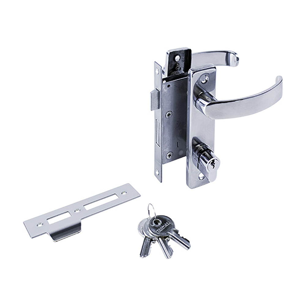 Sea-Dog Door Handle Latch - Locking - Investment Cast 316 Stainless Steel [221615-1] - Mealey Marine