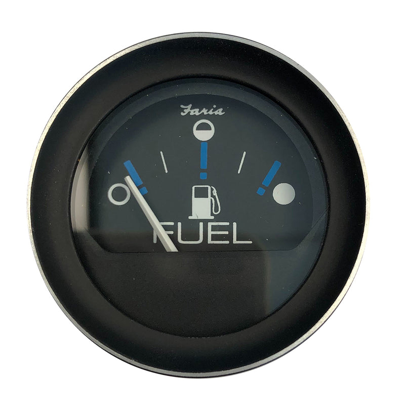 Faria Coral 2" Fuel Level Gauge - Metric [13020] - Mealey Marine