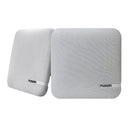 FUSION SM-F65CW SM Series 6.5" Shallow Mount Square Speakers - White Cloth Grill - 100W [010-02263-10] - Mealey Marine