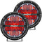RIGID Industries 360-Series 6" LED Off-Road Fog Light Drive Beam w/Red Backlight - Black Housing [36205] - Mealey Marine