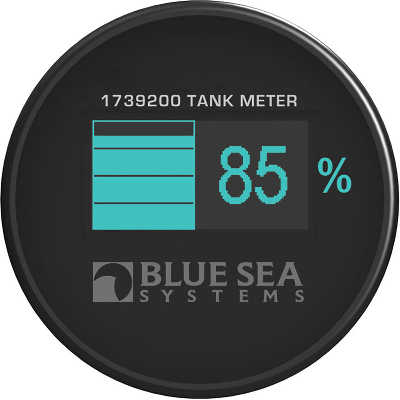 Blue Sea 1739200 Mini OLED Tank Meter - Blue [1739200] - Mealey Marine