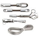 C. Sherman Johnson Splice Line Gate Kit - Midship f/One Side [SLK-GKM] - Mealey Marine