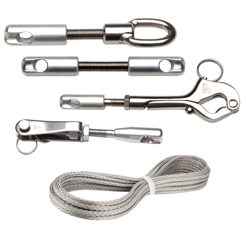 C. Sherman Johnson Splice Line Gate Kit - Midship f/One Side [SLK-GKM] - Mealey Marine