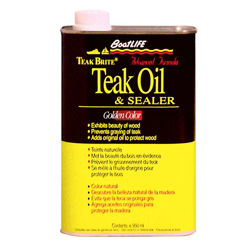 BoatLIFE Teak Brite Advanced Formula Teak Oil - 32oz [1188] - Mealey Marine