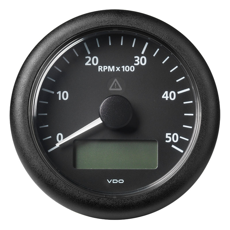 Veratron 3-3/8" (85MM) ViewLine Tachometer w/Multi-Function Display - 0 to 5000 RPM - Black Dial  Bezel [A2C59512392] - Mealey Marine