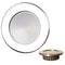 Lunasea Gen3 Warm White, RGBW Full Color 3.5 IP65 Recessed Light w/Polished Stainless Steel Bezel - 12VDC [LLB-46RG-3A-SS] - Mealey Marine