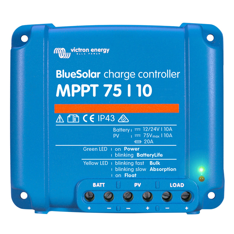 Victron BlueSolar MPPT Charge Controller - 75V - 10AMP [SCC010010050R] - Mealey Marine