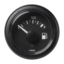 Veratron 52MM (2-1/16") ViewLine Fuel Level Gauge Empty-Full - 90-4 OHM - Black Dial  Round Bezel [A2C59514088] - Mealey Marine