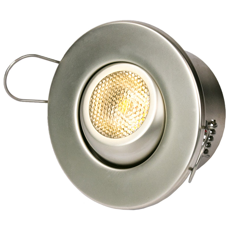 Sea-Dog Deluxe High Powered LED Overhead Light Adjustable Angle - 304 Stainless Steel [404520-1] - Mealey Marine