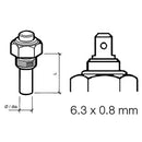 Veratron Engine Oil Temperature Sensor - Single Pole, Common Ground - 50-150C/120-300F - 6/24V - M14 x 1.5 Thread [323-801-004-002N] - Mealey Marine