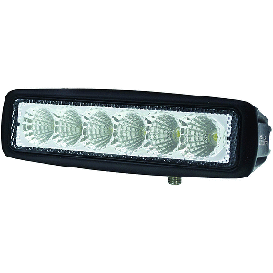 Hella Marine Value Fit Mini 6 LED Flood Light Bar - Black [357203001] - Mealey Marine