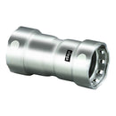 Viega MegaPress 1/2" Stainless Steel 304 Coupling w/Stop - Double Press Connection - Smart Connect Technology [95285] - Mealey Marine