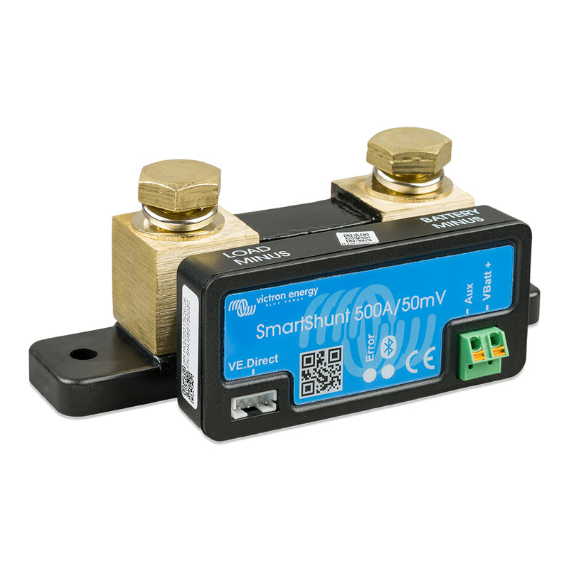 Victron SmartShunt 500AMP/50MV Bluetooth Smart Battery Shunt [SHU050150050] - Mealey Marine