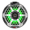 DS18 HYDRO 6.5" Compact Wakeboard Pod Tower Speaker w/RGB LED Lights - 375W - Black Carbon Fiber [CF-PS6]