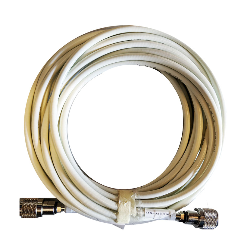 Shakespeare 20 Cable Kit f/Phase III VHF/AIS Antennas - 2 Screw On PL259S  RG-8X Cable w/FME Mini Ends Included [PIII-20-ER] - Mealey Marine