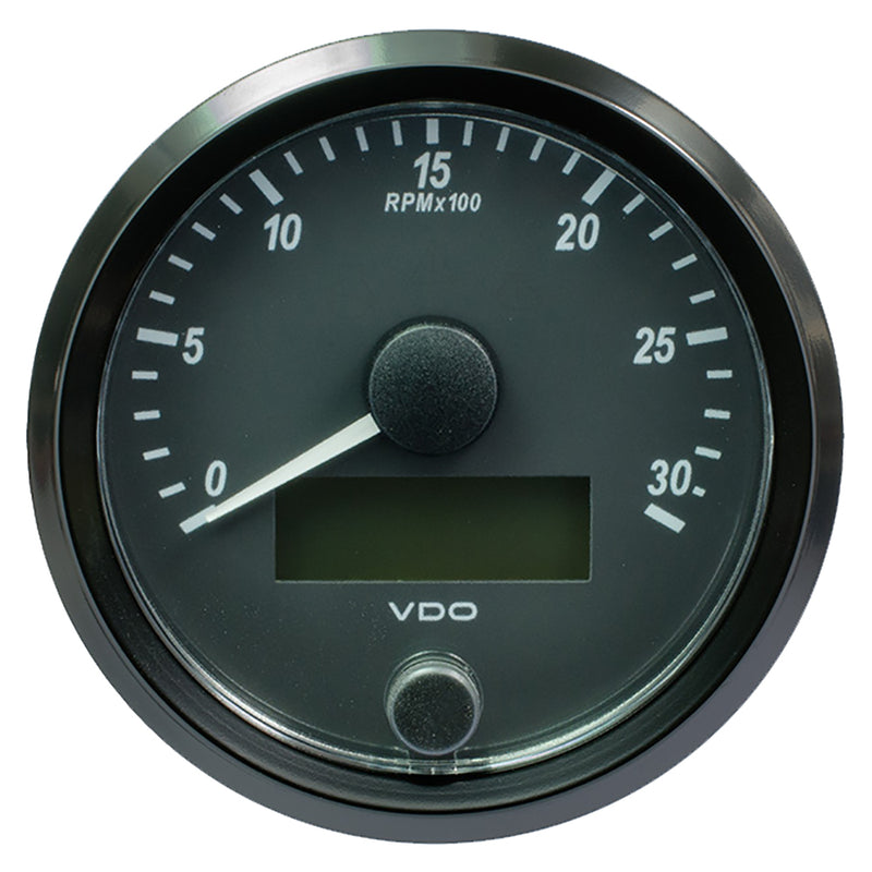 VDO SingleViu 80mm (3-1/8") Tachometer - 3000 RPM [A2C3832980030] - Mealey Marine