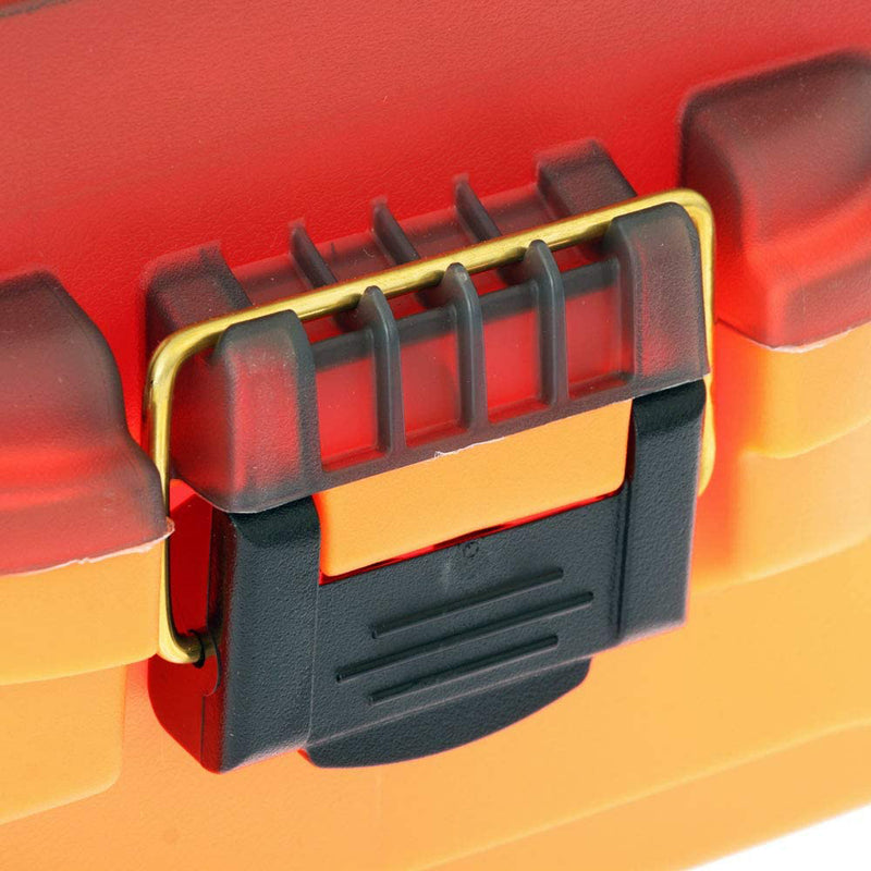 Plano 2-Tray Tackle Box w/Dual Top Access - Smoke  Bright Orange [PLAMT6221] - Mealey Marine