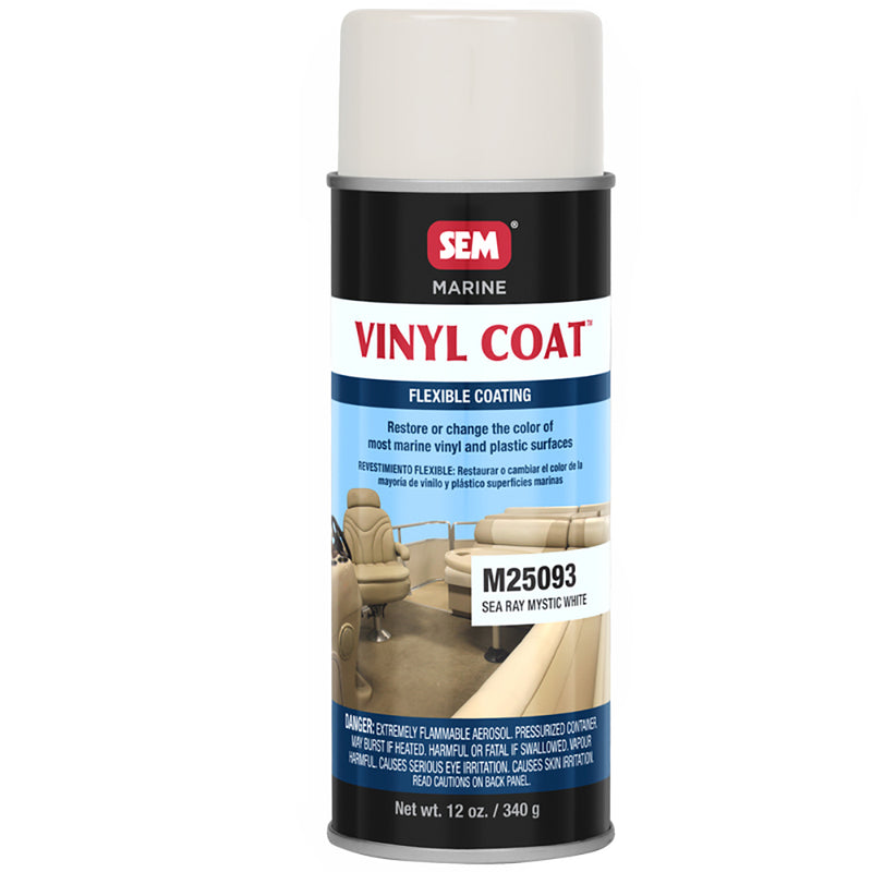 SEM Vinyl Coat - Sea Ray Mystic White - 12oz [M25093] - Mealey Marine