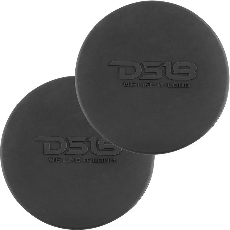 DS18 Silicone Marine Speaker Cover f/8" Speakers - Black [CS-8B] - Mealey Marine