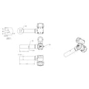 TACO ShadeFin Adjustable Clamp-On Pipe Mount [T10-3000-7] - Mealey Marine