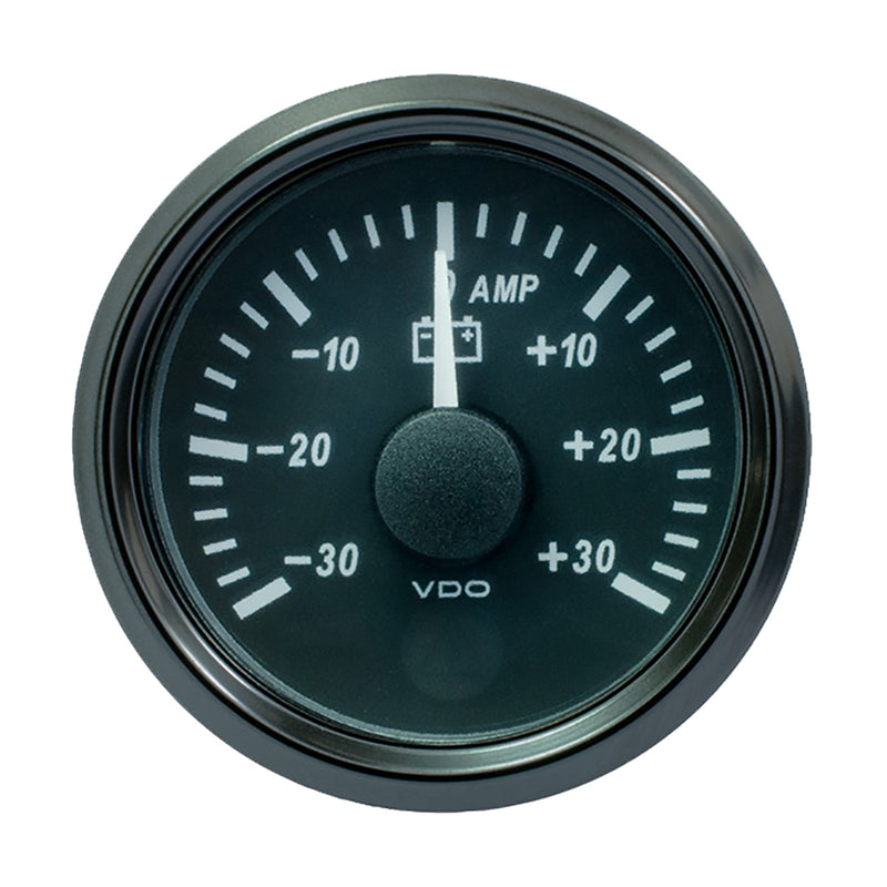 VDO SingleViu 52mm (2-1/16") Ammeter - 30 AMP [A2C3833090030] - Mealey Marine