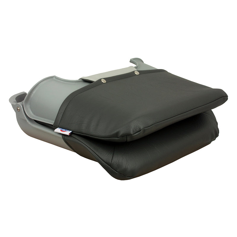 Springfield Skipper Standard Folding Seat - Grey/Charcoal [1061017] - Mealey Marine