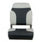 Springfield High Back Multi-Color Folding Seat - Grey/Charcoal [1040663] - Mealey Marine