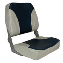 Springfield XXL Folding Seat - Grey/Blue [1040691] - Mealey Marine