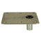 Springfield KingPin 7" x 7" Offset - Stainless Steel - Square Base [1620003] - Mealey Marine