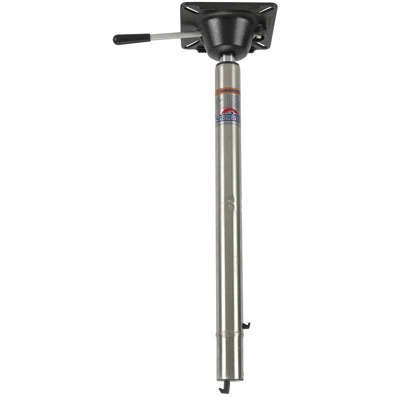 Springfield Power-Rise Adjustable Stand-Up Post - Stainless Steel [1642008] - Mealey Marine