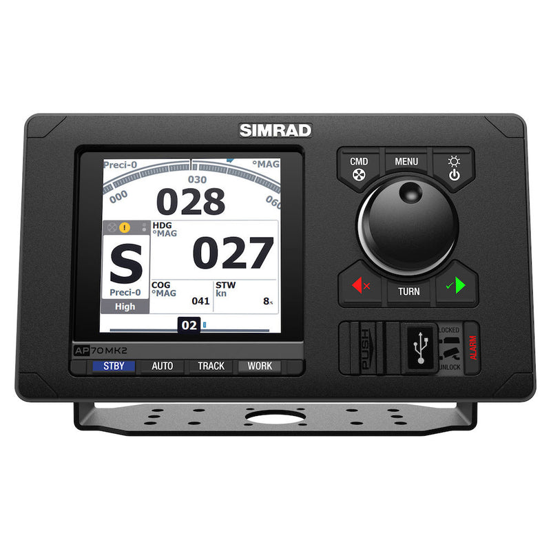 Simrad AP70 MK2 Autopilot IMO Pack f/Solenoid - Includes AP70 MK2 Control Head  AC80S Course Computer [000-15040-001] - Mealey Marine