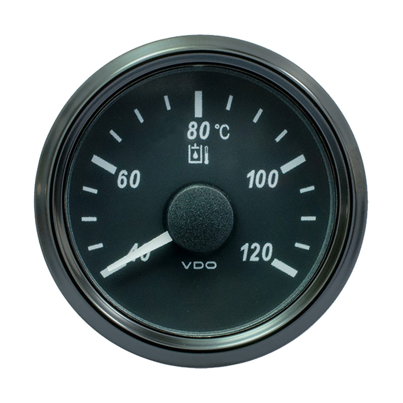 VDO SingleViu 52mm (2-1/16") Hydraulic Oil Temp. Gauge - 120C - 291-22 Ohm [A2C3833510030] - Mealey Marine